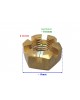 Boat Motor Propeller Prop Nut 346-64121-5 11-161471 161471 for Tohatsu Nissan Mercury Outboard 9.9HP - 30HP Engine Boat Motor Propeller Prop Nut 346-64121-5 11-161471 161471 for Tohatsu Nissan Mercury Outboard 9.9HP - 30HP Engine
