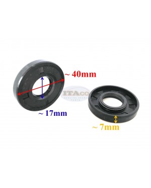 Boat Motor 2X Oil Seal 09283-17002 17 x 40 x 7 For Suzuki Outboard DT 2HP 3.5HP 4HP 5HP 7.5HP 9HP 2 stroke Engine