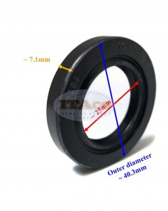 Boat Outboard Motor Crank Oil Seal 09283-25035 25X40X7 For Suzuki Outboard DT 9.9 15HP 16 20HP 25HP 28HP 2T Engine