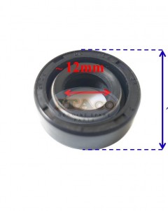 Boat Motor Oil Seal 309-60111-0 M 26-95348 95348 For Tohatsu Nissan Mercury Mercruiser Quicksilver Outboard F 2.5HP 3.5HP 8HP 9.8HP 2/4-stroke DC 12 * 24 * 8 Engine
