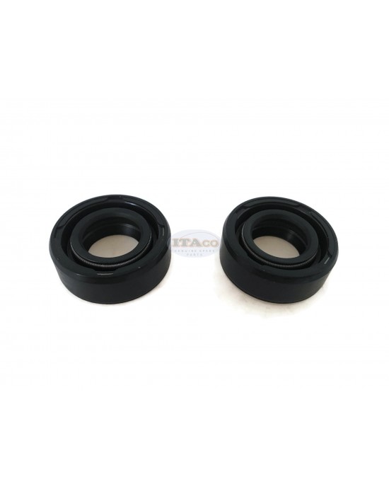 Boat Motor 2 pieces Outboard Motor Oil Seal For Tohatsu Nissan Outboard 369-60111-0 M Boat Engine 5HP - 9.8HP 15 x 28 x 10 … (2)