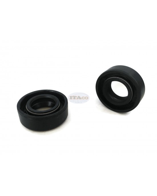 Boat Motor 2 pieces Outboard Motor Oil Seal For Tohatsu Nissan Outboard 369-60111-0 M Boat Engine 5HP - 9.8HP 15 x 28 x 10 … (2)