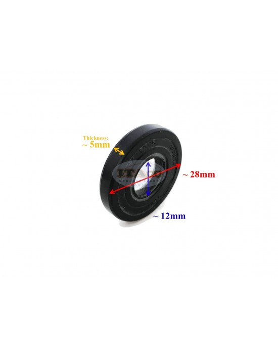 Boat Motor Oil Seal 3B2-01215-0 M 26-85370712 85370712 12x28x5 for Tohatsu Nissan Mercury Outboard M NS F 6-9.8HP 2/4 stroke Engine