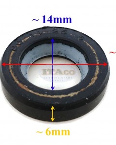 Boat Motor Crank Cylinder Oil Seal 93101-14M01 for Yamaha Outboard 5HP 8HP 2-stroke Engine