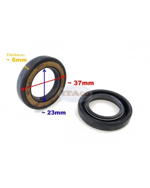 2x Boat Motor Oil Seal Seals S-type 93101-23070 23x37x6 For Yamaha Outboard F 25HP - 70HP 40HP 30HP 2/4-stroke Engine