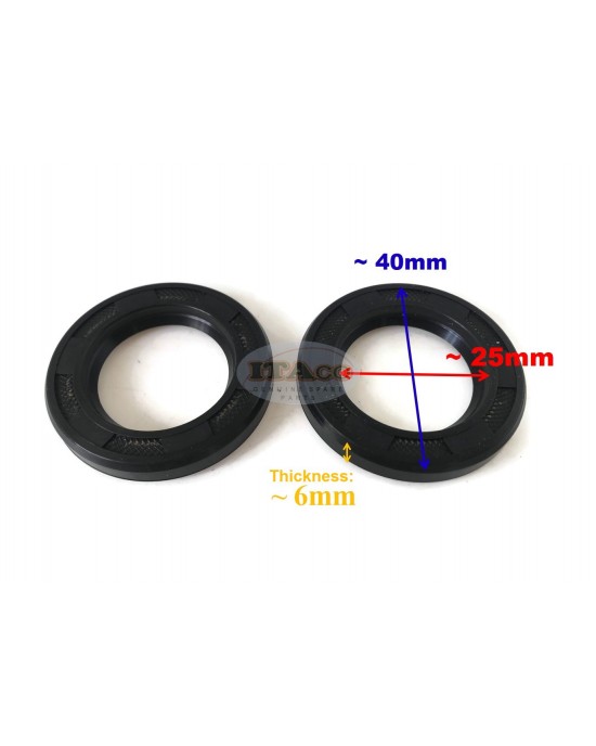 2x Boat Motor 93101-25M03 S-Type Oil Seal Seals For Yamaha Outboard F 25HP - 100HP 2/4-stroke Boats Engine 2x Boat Motor 93101-25M03 S-Type Oil Seal Seals For Yamaha Outboard F 25HP - 100HP 2/4-stroke Boats Engine