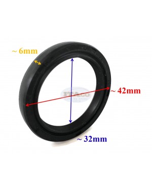 Boat Motor Oil Seal 93102-32M07, 93102-32136 32x42x6 For Yamaha ATV TERRA PRO YFP350 YTZ250 TRI-Z 250 53K Engine