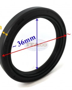 Boat Motor 93102-36351 93102-36M02 93102-36M24 T85-05020003 Oil Seal 36*46*6 For Yamaha Parsun Makara Outboard (52W) Engine