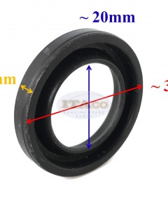 Boat Motor Oil Seal 93104-20M02 T85-05020402 20x32x5 for Yamaha Parsun Makara Hidea Powertec Marine Outboard 50HP - 90HP 2-stroke Engine