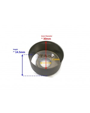 Boat Motor Insert Cartridge Liner Water Pump Case 369-65011-0 M 16157 for Tohatsu Nissan Mercury Mercruiser Quicksilver M NS F 4hp 5hp 2/4-stroke Marine Engine