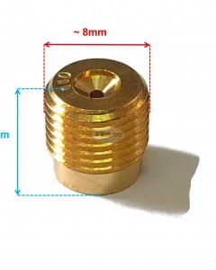 Boat Motor 676-14943-29-00 Main Jet #110 For Yamaha Parsun Outboard 9.9HP 13.5HP 15HP 2-stroke Engine