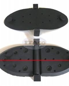 Set of 2 - Water Shutter Flappers kit Bushings replace Mercruiser Mercury Quicksilver Outboard V8 and V6 807166A1 525-807166A1 engines 1998 and newer