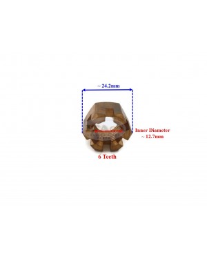 Boat Motor 90171-14013-00 Propeller Prop Castle Nut for Yamaha Parsun Outboard 20-45HP 2/4-stroke Engine