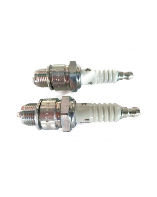 2X Boat Motor Genuine Made in Japan OEM Spark Plug 94701-00217 94702-00217 for Yamaha Outboard NGK (2129) B7HS10 Suzuki Mercury Mercruiser Engine