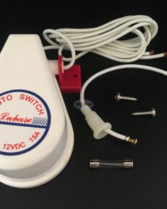 Boat Motor Automatic Float Pump Switch Outboard Suitable for Marine Boats 6V 12V 24V Volts Base - 2-7/8" x 1-3/4" High Engine