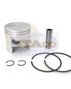Boat Motor 66T-11631 40HP E40 40X Piston Assy Ring Set for Yamaha Marine Outboard 80MM STD Engine