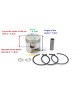 Boat Outboard Motor 6H4-11631-09-96 6H4-11631-09-95 Piston Assy 3 Rings Kit for Yamaha Outboard 40HP 50HP 3 Cyl Engine