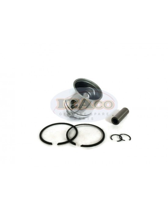 Boat Motor Piston Assy Kit Ring Set 0391190 0386279 393851 100-101K for Johnson Evinrude Outboard OMC 12HP 2 3/16" inch Engine