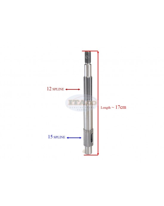 Boat Motor T5-03000401 Propeller Shaft for Parsun Makara Outboard 2-Stroke T4 T5 T5.8 Boat Engine Boat Motor T5-03000401 Propeller Shaft for Parsun Makara Outboard 2-Stroke T4 T5 T5.8 Boat Engine