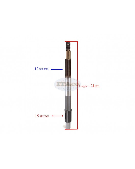 Boat Propeller Prop Shaft 3V1-64211 3B2-64211 0 44-803744002 44-8037441 For Tohatsu Nissan Mercury Mercruiser Quicksilver Outboard M 8HP 9.8HP 2/4 stroke Motor Engine…