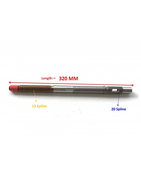 Boat Motor Propeller Shaft Prop 66T-45611-00 T40-04050001 For Yamaha Parsun Hidea Powertec Makara Outboard F25 - F40 40HP 40X 2/4-stroke Engine Boat Motor Propeller Shaft Prop 66T-45611-00 T40-04050001 For Yamaha Parsun Hidea Powertec Makara Outboard F25 - F40 40HP 40X 2/4-stroke Engine