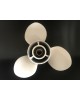 Boat Engine Aluminum Propeller 63V-45943-10-EL 63V-45943-00-EL 9 1/4x11-J for Yamaha Parsun Outboard 9.9HP 15HP Motor 9 1/4 x 11 - J Motor Engine