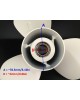 Boat Motor Outboard Aluminium Propeller Assy 663-45945-02-EL 00 01 for Yamaha Outboard 25HP, 40HP - 60HP 3 11 1/8 x 13" for Honda 59130-ZV5-013AH 2/4-stroke Engine