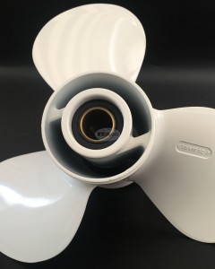 Boat Motor Propeller 664-45945-01-EL 664-45945-00-EL F25-04080000 for Yamaha Parsun Hidea Outboard C 20HP 30HP 25HP 3 x 9 7/8 x 10 1/2 Aluminium boat material 2/4 stroke Engine