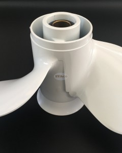 Boat Motor Propeller 664-45945-01-EL 664-45945-00-EL F25-04080000 for Yamaha Parsun Hidea Outboard C 20HP 30HP 25HP 3 x 9 7/8 x 10 1/2 Aluminium boat material 2/4 stroke Engine