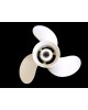 Boat Motor Aluminium Propeller Assy 683-45952-00-J EL For Yamaha Parsun Makara Outboard 13.5HP F8HP 15HP 9.9HP 3 9 1/4 x 9 3/4 2/4-stroke Engine