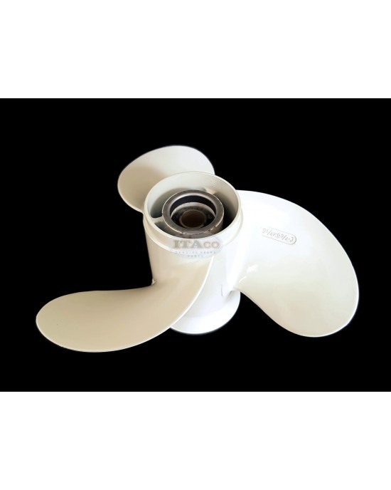 Boat Motor Aluminium Propeller Assy 683-45952-00-J EL For Yamaha Parsun Makara Outboard 13.5HP F8HP 15HP 9.9HP 3 9 1/4 x 9 3/4 2/4-stroke Engine