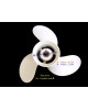 Boat Motor Aluminium Propeller Assy 683-45952-00-J EL For Yamaha Parsun Makara Outboard 13.5HP F8HP 15HP 9.9HP 3 9 1/4 x 9 3/4 2/4-stroke Engine