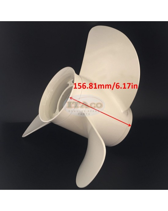 Boat Motor T85-04020000 -17 Propeller for Parsun HDX Makara T60 T75 T85 T90 13 1/4X17-K Engine