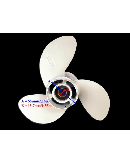 Boat Motor Aluminum Propeller 8 1/2x8 1/2 -N 6G1-45941-00-EL 6G1-45941-00-00 for Yamaha 6hp 8hp 9.9hp F6 F8 F9.9 Boat Engine 8.5x8.5 Boat Motor Aluminum Propeller 8 1/2x8 1/2 -N 6G1-45941-00-EL 6G1-45941-00-00 for Yamaha 6hp 8hp 9.9hp F6 F8 F9.9 Boat Engine 8.5x8.5