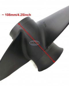 Boat Motor Propeller Assy Aluminium for Suzuki Outboard 58100-93723-019 58100-93763 DT DF 9.9HP 15HP 20HP Motor 3 x 9-1/4" x 9" Engine
