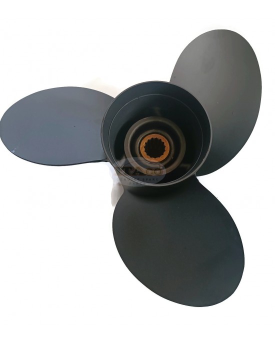 Boat Motor Propeller 58100-87LB0-019 (3X13-7/8X15) replaces Suzuki Outboard 2/4-stroke