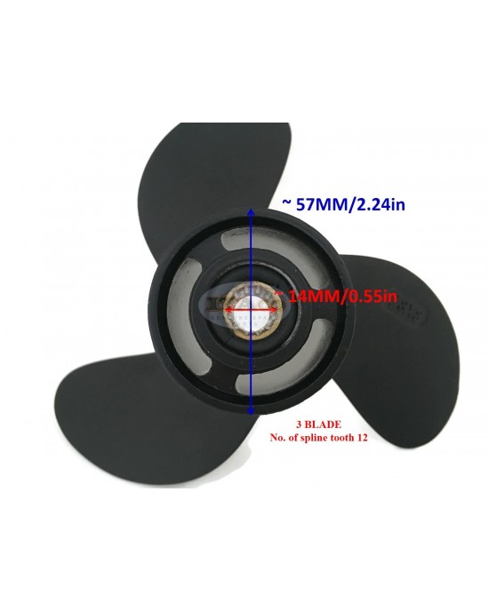 Boat Motor 7.8x8 Aluminium Alloy Propeller 812950 812950002 for Tohatsu / Nissan 4HP 5HP 6HP / Mercury Mariner 2-Stroke 5HP Outboard Motors 7.8 x 8 inch Engine Boat Motor 7.8x8 Aluminium Alloy Propeller 812950 812950002 for Tohatsu / Nissan 4HP 5HP 6HP / Mercury Mariner 2-Stroke 5HP Outboard Motors 7.8 x 8 inch Engine
