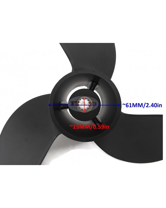 Boat Motor 7.8x8 Aluminium Alloy Propeller 812950 812950002 for Tohatsu / Nissan 4HP 5HP 6HP / Mercury Mariner 2-Stroke 5HP Outboard Motors 7.8 x 8 inch Engine Boat Motor 7.8x8 Aluminium Alloy Propeller 812950 812950002 for Tohatsu / Nissan 4HP 5HP 6HP / Mercury Mariner 2-Stroke 5HP Outboard Motors 7.8 x 8 inch Engine