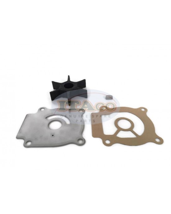 Boat Outboard Motor Water Pump Repair Plate Gasket Impeller Kit Sierra 18-3242 17400-96403 17400-96402 17400-94412 for Suzuki Outboard DT30 25HP 30HP 2-stroke Engine