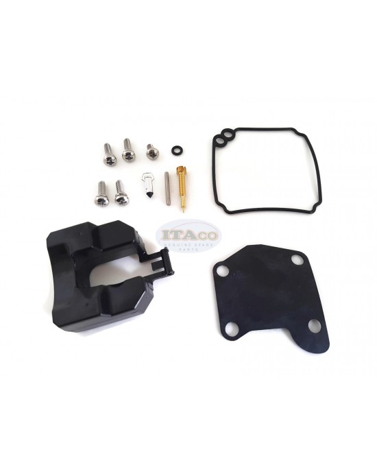 Boat Motor 47-7058 63V-W0093 Carburetor Carb Repair Kit for Mercury Mariner Mercruiser Quicksilver Yamaha Outboard 9.9HP - 15HP 2 Stroke Engine Boat Motor 47-7058 63V-W0093 Carburetor Carb Repair Kit for Mercury Mariner Mercruiser Quicksilver Yamaha Outboard 9.9HP - 15HP 2 Stroke Engine