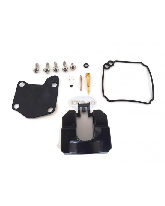 Boat Motor 47-7058 63V-W0093 Carburetor Carb Repair Kit for Mercury Mariner Mercruiser Quicksilver Yamaha Outboard 9.9HP - 15HP 2 Stroke Engine Boat Motor 47-7058 63V-W0093 Carburetor Carb Repair Kit for Mercury Mariner Mercruiser Quicksilver Yamaha Outboard 9.9HP - 15HP 2 Stroke Engine