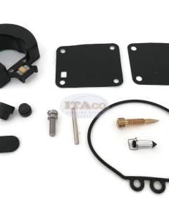 Boat motor 6G1-W0093-00 369-87122-1 11502M 18-7765 Carburetor Repair Kit for Yamaha 3HP 6HP 8HP / Tohatsu Nissan 2-Stroke 9.8HP 8HP 5HP 4HP Outboard Motors