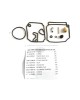 Boat Outboard Motor Carburetor Kit Carb Kit without Float 6H1-W0093-10 6H1W00931000 for Yamaha Outboard 75HP - 90HP 2 stroke Boat Engine Boat Outboard Motor Carburetor Kit Carb Kit without Float 6H1-W0093-10 6H1W00931000 for Yamaha Outboard 75HP - 90HP 2 stroke Boat Engine
