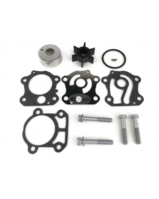 Boat Motor Water Pump Repair Kit 6H3-W0078-A0 6H3-W0078-A0 00 01 02 for Yamaha Outboard Marine 50hp 60hp 70hp Sierra 18-3464 2/4-stroke Engine