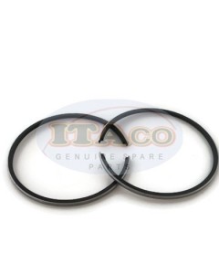 2 pcs Boat Motor Piston Ring Rings Set 12140-36232 36231 for Suzuki Outboard DT 2HP - 9HP 43MM 2-stroke Engine