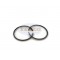 Boat Motor 2 pcs Piston Ring Rings Set 12140-98410 98400 for Suzuki Outboard DT 2HP - 9HP 41MM 2 stroke Engine