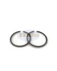 Boat Motor 2 pcs Piston Ring Rings Set 12140-98410 98400 for Suzuki Outboard DT 2HP - 9HP 41MM 2 stroke Engine