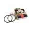 2 pcs Boat Motor Made in Japan Piston Ring Rings Set 350-00011 803678A1 For Tohatsu Nissan Mercury Mercruiser Quicksilver Outboard M NS 18HP 60MM STD 2-stroke Marine Engine