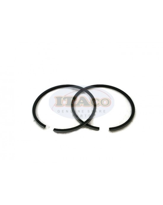 2 pcs Boat Motor Made in Japan Piston Ring Rings Set 350-00011 803678A1 For Tohatsu Nissan Mercury Mercruiser Quicksilver Outboard M NS 18HP 60MM STD 2-stroke Marine Engine