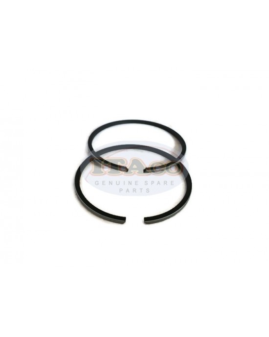 2 pcs Boat Motor Made in Japan Piston Ring Rings Set 350-00011 803678A1 For Tohatsu Nissan Mercury Mercruiser Quicksilver Outboard M NS 18HP 60MM STD 2-stroke Marine Engine